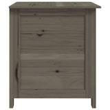 Outdoor Cushion Box Anthracite 50x50x56 cm Solid Wood Fir - 45-Degree Angle