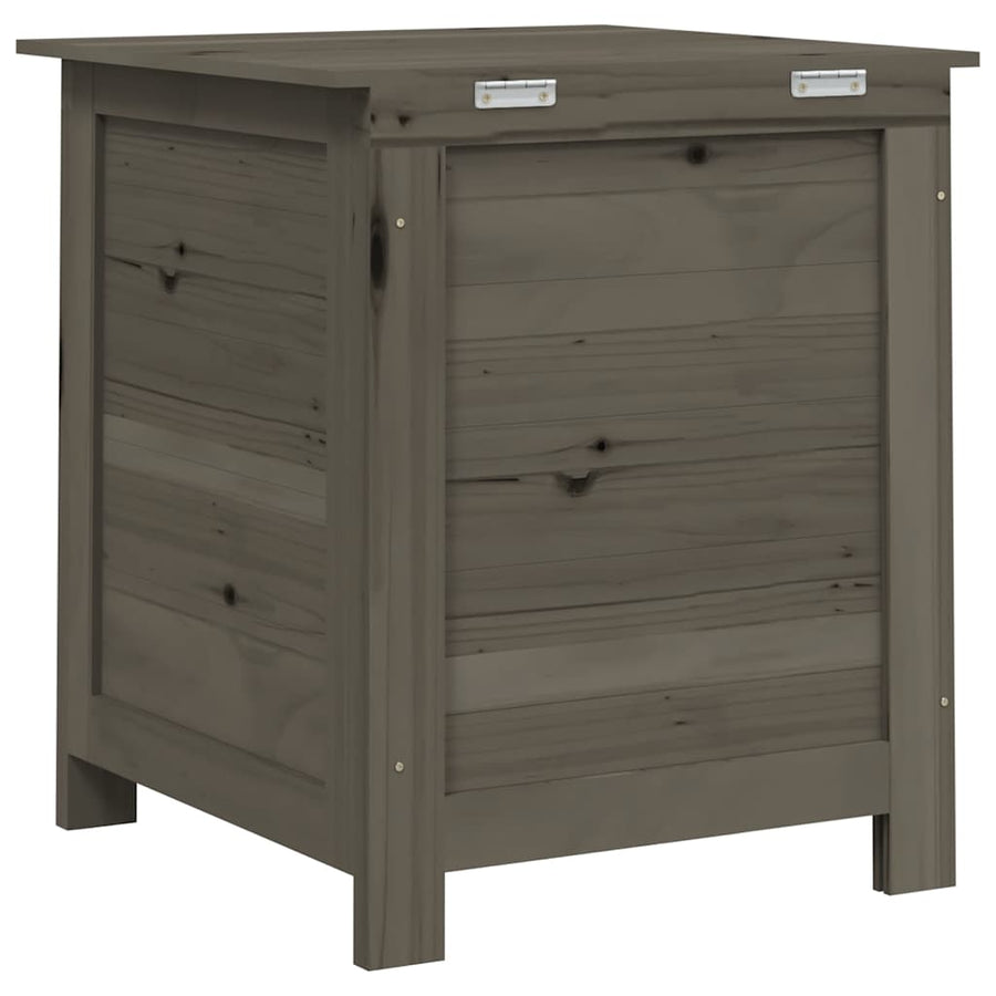 Outdoor Cushion Box Anthracite 50x50x56 cm Solid Wood Fir
