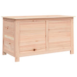 Outdoor Cushion Box 100x50x56 cm Solid Wood Fir - Front View
