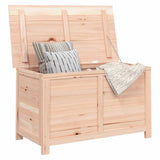Outdoor Cushion Box 100x50x56 cm Solid Wood Fir - Side View