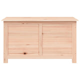 Outdoor Cushion Box 100x50x56 cm Solid Wood Fir - Top-Down View