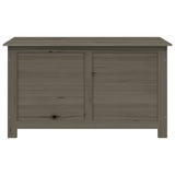 Outdoor Cushion Box Anthracite 100x50x56 cm Solid Wood Fir - Top-Down View