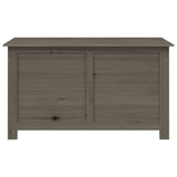 Outdoor Cushion Box Brown 100x50x56 cm Solid Wood Fir - Top-Down View