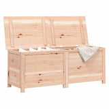 Outdoor Cushion Box 150x50x56 cm Solid Wood Fir - Side View