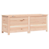 Outdoor Cushion Box 150x50x56 cm Solid Wood Fir - Rear View