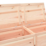Outdoor Cushion Box 150x50x56 cm Solid Wood Fir - Close-Up Angle