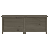 Outdoor Cushion Box Anthracite 150x50x56 cm Solid Wood Fir