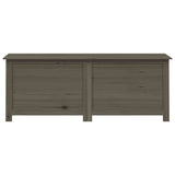 Outdoor Cushion Box Anthracite 150x50x56 cm Solid Wood Fir - Top-Down View