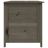 Outdoor Cushion Box Anthracite 150x50x56 cm Solid Wood Fir - 45-Degree Angle