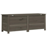 Outdoor Cushion Box Anthracite 150x50x56 cm Solid Wood Fir