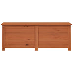 Outdoor Cushion Box Brown 150x50x56 cm Solid Wood Fir