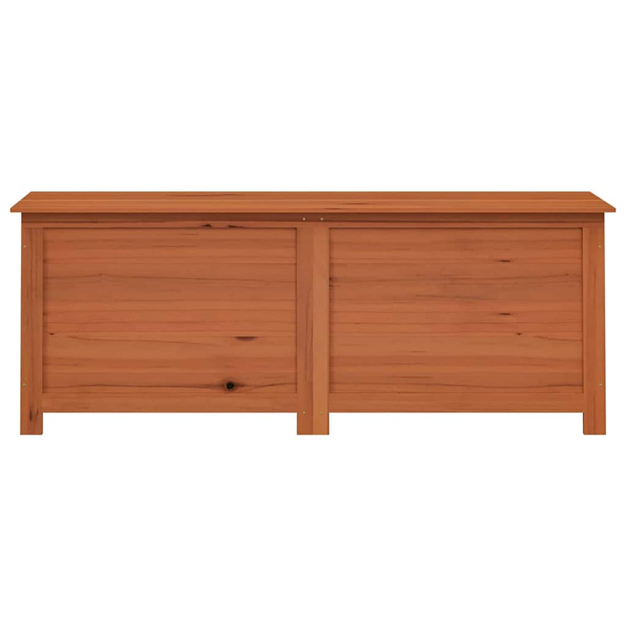 Outdoor Cushion Box Brown 150x50x56 cm Solid Wood Fir