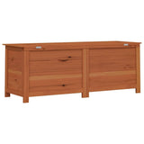 Outdoor Cushion Box Brown 150x50x56 cm Solid Wood Fir
