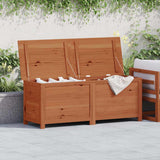 Outdoor Cushion Box Brown 150x50x56 cm Solid Wood Fir
