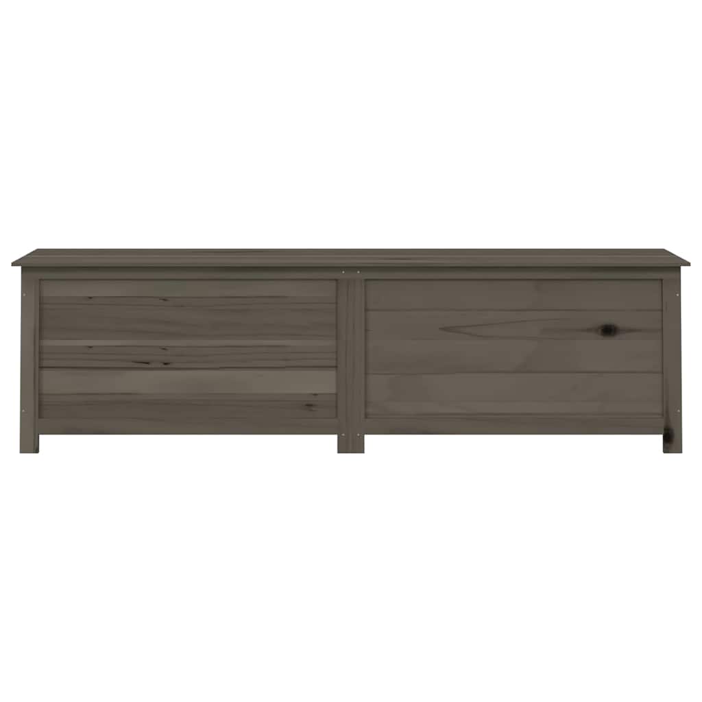 Outdoor Cushion Box Anthracite 200x50x56 cm Solid Wood Fir