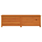 Outdoor Cushion Box Brown 200x50x56 cm Solid Wood Fir