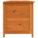 Outdoor Cushion Box Brown 200x50x56 cm Solid Wood Fir