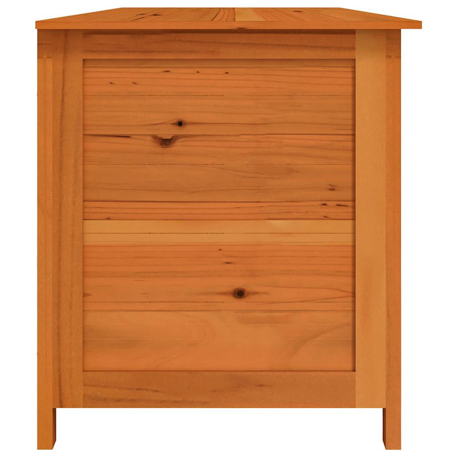 Outdoor Cushion Box Brown 200x50x56 cm Solid Wood Fir