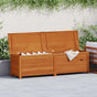 Outdoor Cushion Box Brown 200x50x56 cm Solid Wood Fir