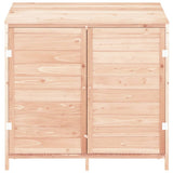 Garden Shed 102x52x112 cm Solid Wood Fir