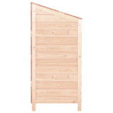 Garden Shed 102x52x112 cm Solid Wood Fir - 45-Degree Angle