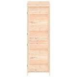 Garden Shed 55x52x174.5 cm Solid Wood Fir