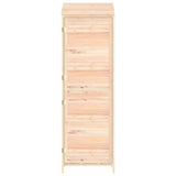 Garden Shed 55x52x174.5 cm Solid Wood Fir - Top-Down View