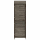 Garden Shed Anthracite 55x52x174.5 cm Solid Wood Fir