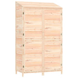 Garden Shed 102x52x174.5 cm Solid Wood Fir