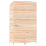Garden Shed 102x52x174.5 cm Solid Wood Fir