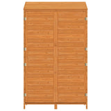Garden Shed Brown 102x52x174.5 cm Solid Wood Fir