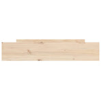 Bed Drawers 2 pcs Solid Wood Pine