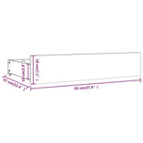 Bed Drawers 4 pcs Solid Wood Pine - Low Angle