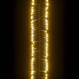 LED Cluster String with 400 LEDs Warm White PVC