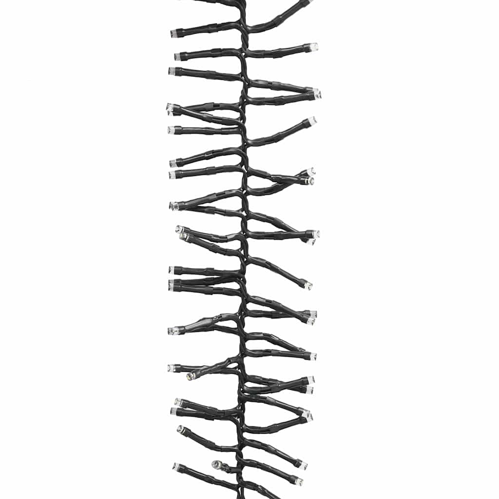 LED Cluster String with 400 LEDs Warm White 7.4 m PVC