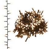 Compact LED String with 400 LEDs Warm White 13 m PVC - Front View