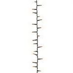 Compact LED String with 400 LEDs Warm White 13 m PVC