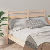 Bed Headboard 186 cm Solid Wood Pine - Side View