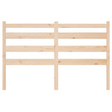 Bed Headboard 186 cm Solid Wood Pine - Top-Down View