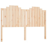 Bed Headboard 156x4x110 cm Solid Wood Pine - Front View