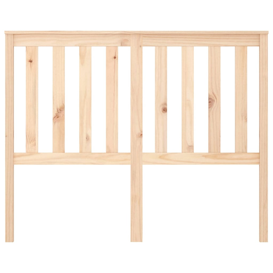 Bed Headboard 141 cm Solid Wood Pine