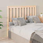 Bed Headboard 141 cm Solid Wood Pine