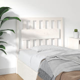 Bed Headboard White 95.5 cm Solid Wood Pine