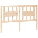 Bed Headboard 140.5 cm Solid Wood Pine
