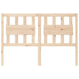 Bed Headboard 140.5 cm Solid Wood Pine