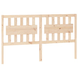 Bed Headboard 155.5 cm Solid Wood Pine - Front View