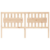 Bed Headboard 185.5 cm Solid Wood Pine
