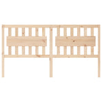 Bed Headboard 185.5 cm Solid Wood Pine