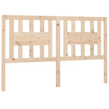 Headboard 141 cm Solid Wood Pine