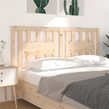 Headboard 141 cm Solid Wood Pine - Top-Down View